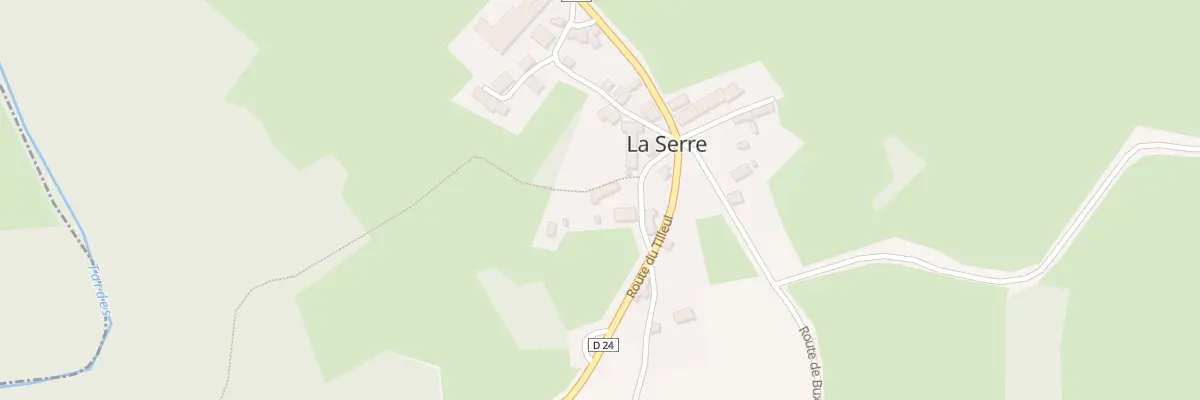 Plan du 5012 Le Bourg à La Serre-Bussière-Vieille