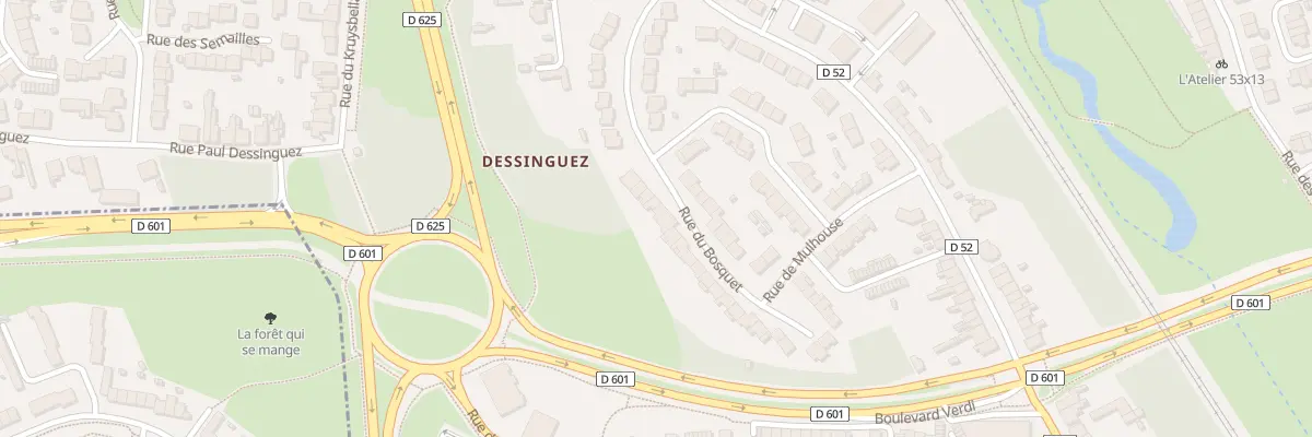 Plan du 31 Rue du Bosquet à Dunkerque