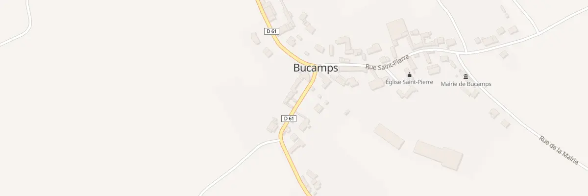 Plan du 6 Rue des Fresnes à Bucamps