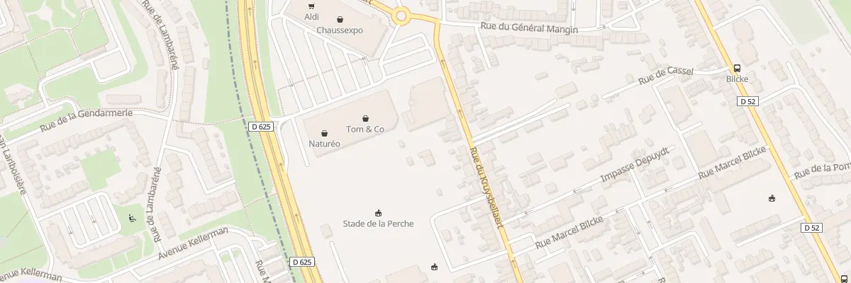 Plan du 321 Rue du Kruysbellaert à Dunkerque