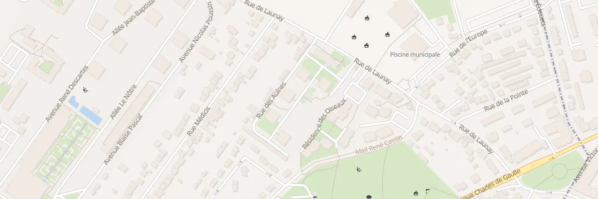 Plan du 9001 Res des Aulnes à Chilly-Mazarin