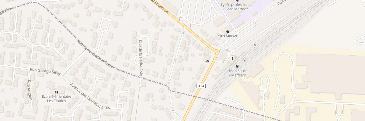 Plan du 9 Rue Caille à Montsoult