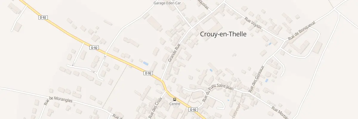 Plan du 72 Gr Grande Rue à Crouy-en-Thelle