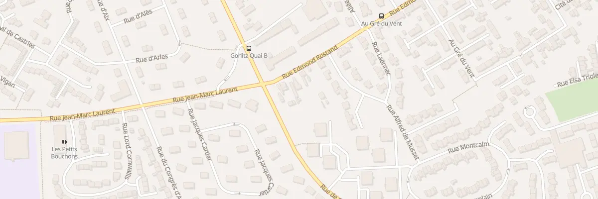 Plan du 287 Rue Edmond Rostand à Amiens