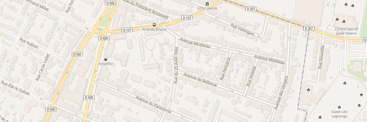 Plan du 7 Rue du 25 Août à Bourg-la-Reine