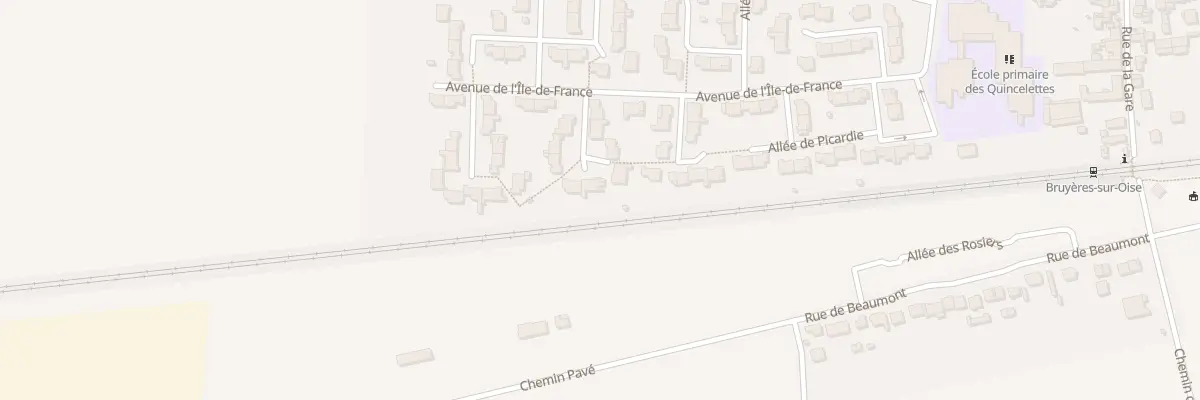 Plan du 1 Sq du Languedoc à Bruyères-sur-Oise