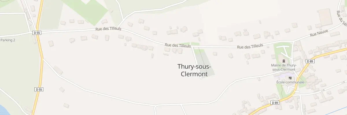 Plan du 359 Rue des Tilleuls à Thury-sous-Clermont