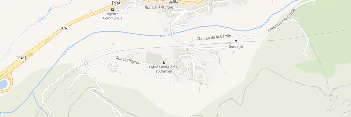 Plan du 16 Rue du Bac à Serdinya