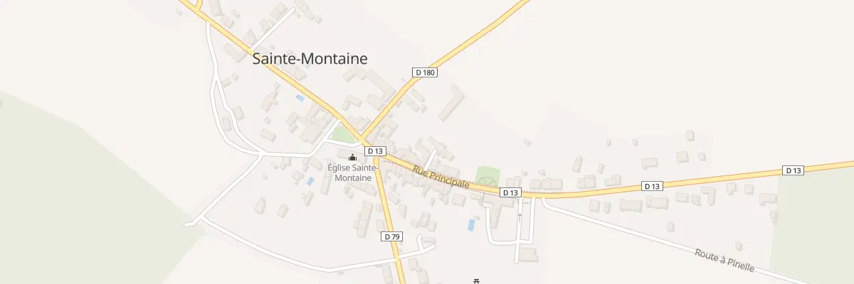 Plan du 1 Imp du Noyer à Sainte-Montaine