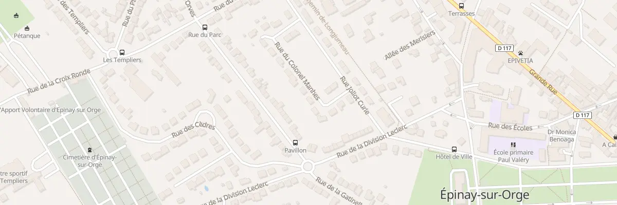 Plan du 9 Rue du Colonel Manhes à Épinay-sur-Orge