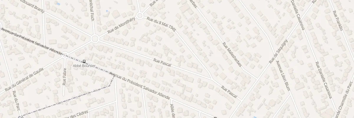 Plan du 27 Rue Pascal à Sainte-Geneviève-des-Bois
