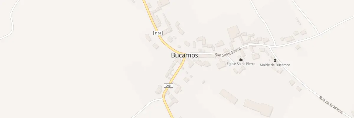 Plan du 2 Rue des Fresnes à Bucamps