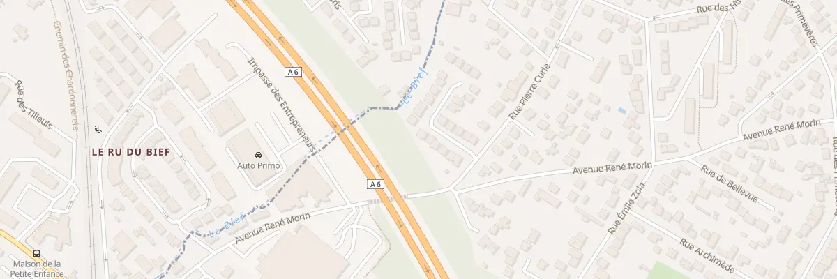 Plan du 12 Rue Rue de Louans à Morangis