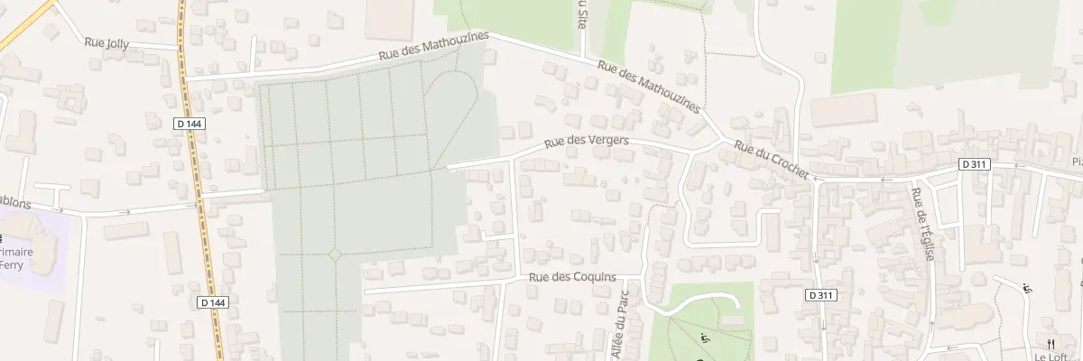 Plan du 17 Rue des Vergers à Deuil-la-Barre