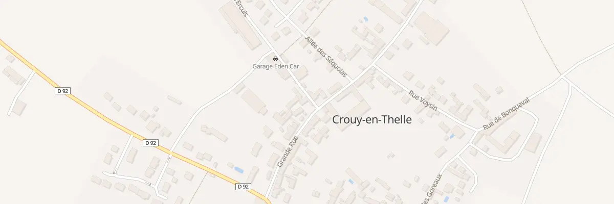 Plan du 151 Gr Grande Rue à Crouy-en-Thelle