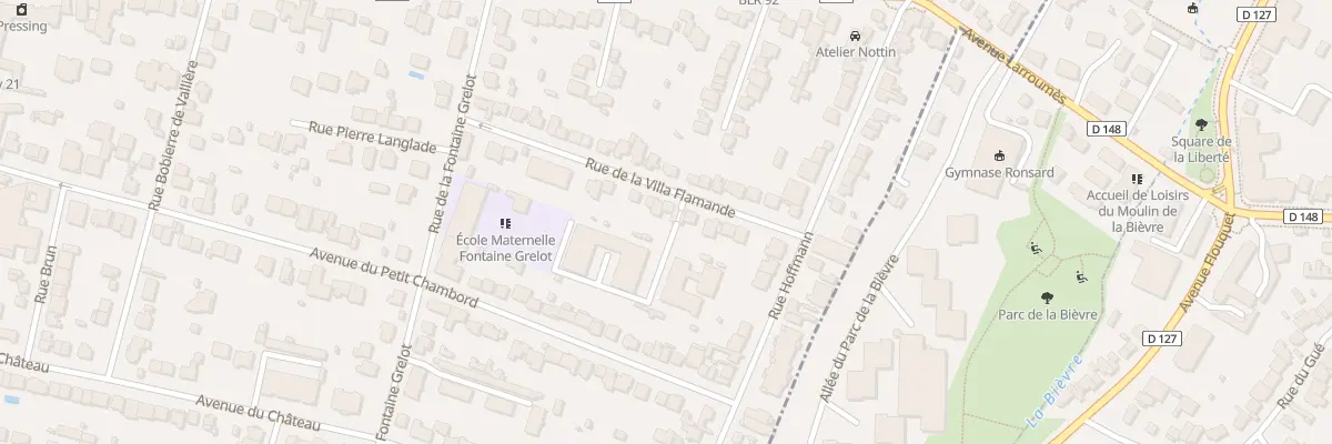 Plan du 20 Rue de la Villa Flamande à Bourg-la-Reine