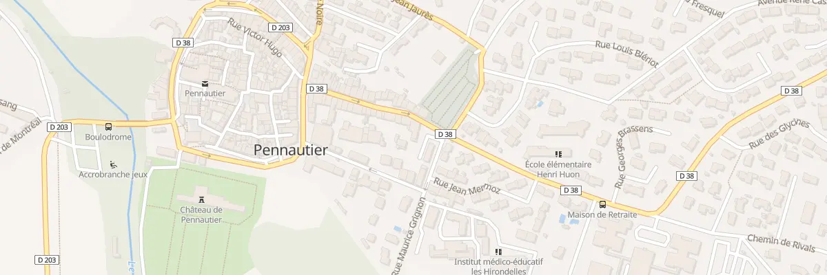 Plan du 30 Av du Portail d’Amont à Pennautier