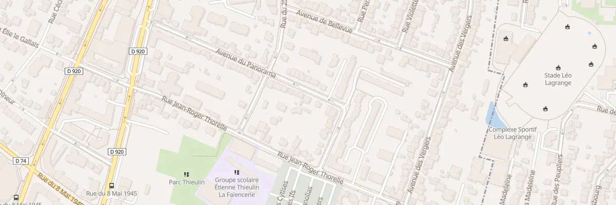 Plan du 19 Av du Panorama à Bourg-la-Reine