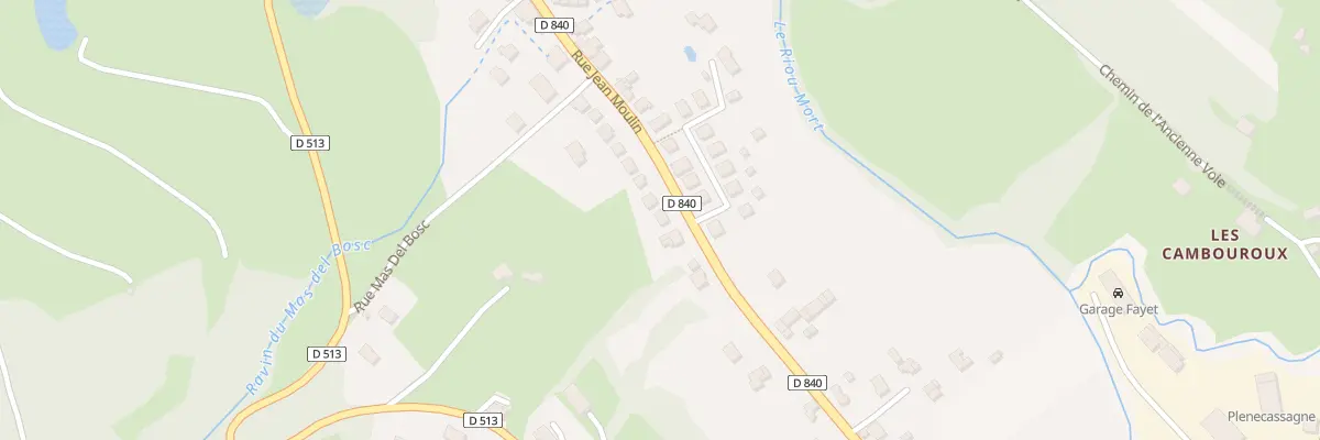Plan du 39 Rue Jean Moulin à Firmi
