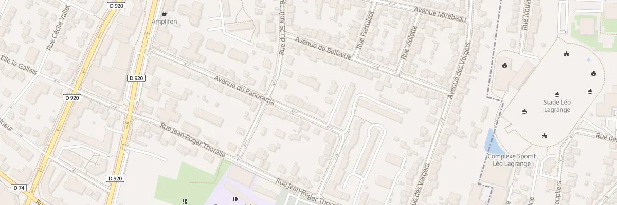 Plan du 38 Av du Panorama à Bourg-la-Reine