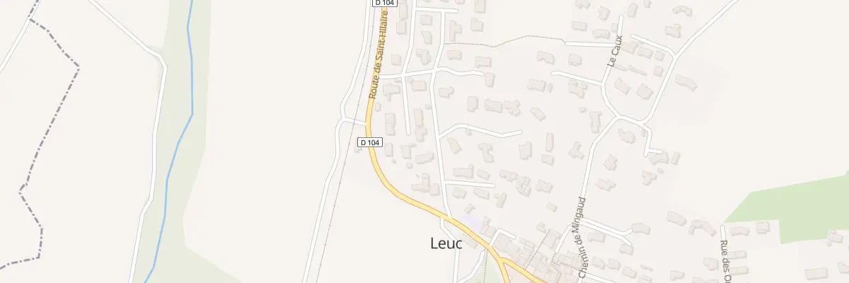 Plan du 6 Che de la Plaine à Leuc