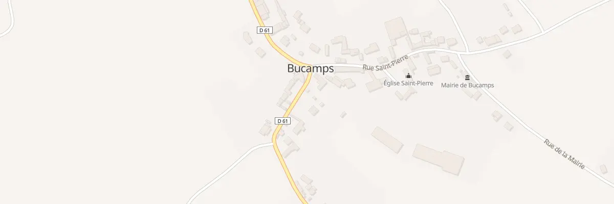 Plan du 3 Rue des Fresnes à Bucamps