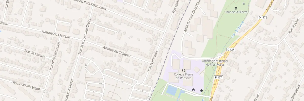 Plan du 54 Rue Hoffmann à Bourg-la-Reine
