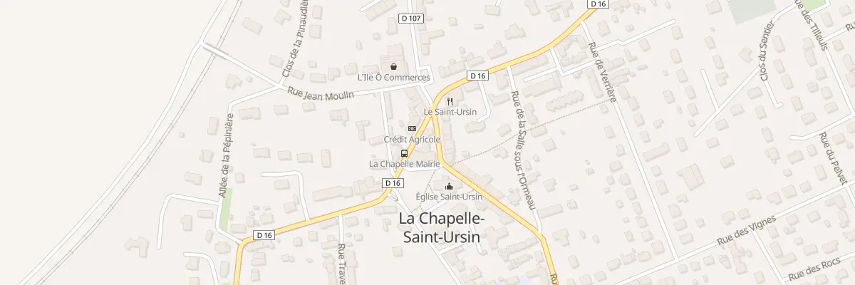 Plan du 2 Rue Parmentier à La Chapelle-Saint-Ursin