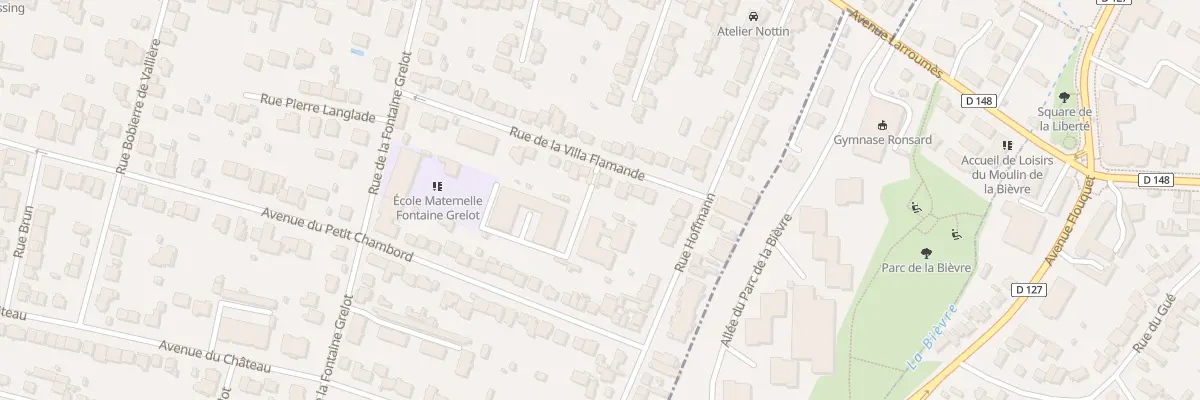 Plan du 24 Rue de la Villa Flamande à Bourg-la-Reine