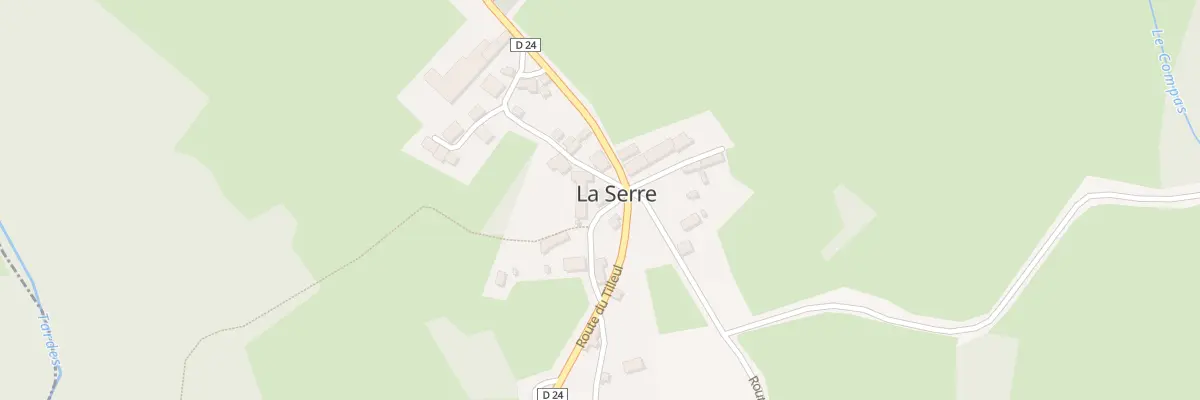 Plan du 2 Rle de la Mairie à La Serre-Bussière-Vieille
