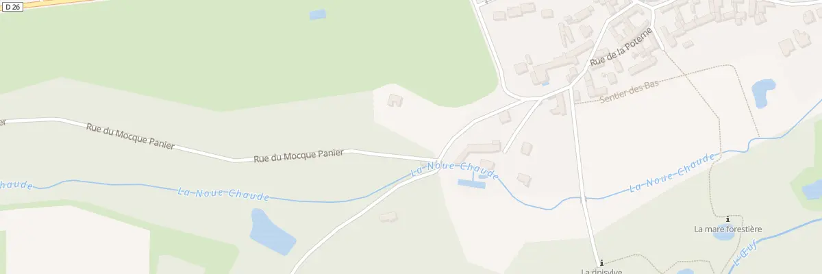Plan du 4 Rue de Mocque Panier à Estouy