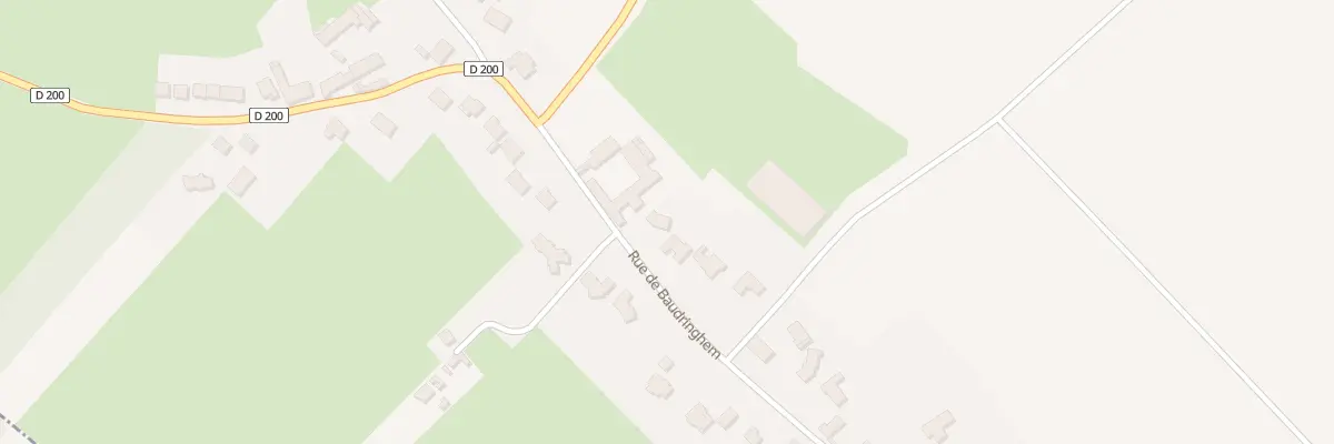 Plan du 75 Rue de Baudringhem à Campagne-lès-Wardrecques