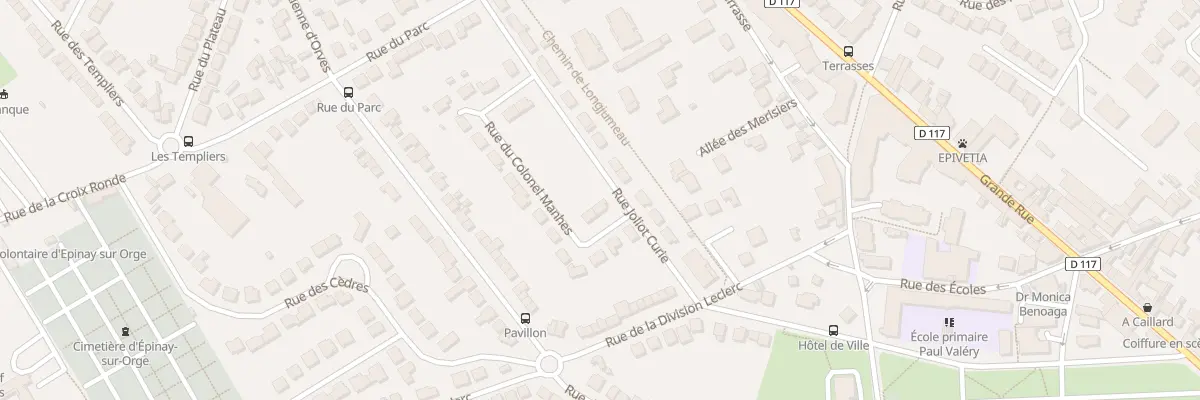 Plan du 2 Rue du Colonel Manhes à Épinay-sur-Orge