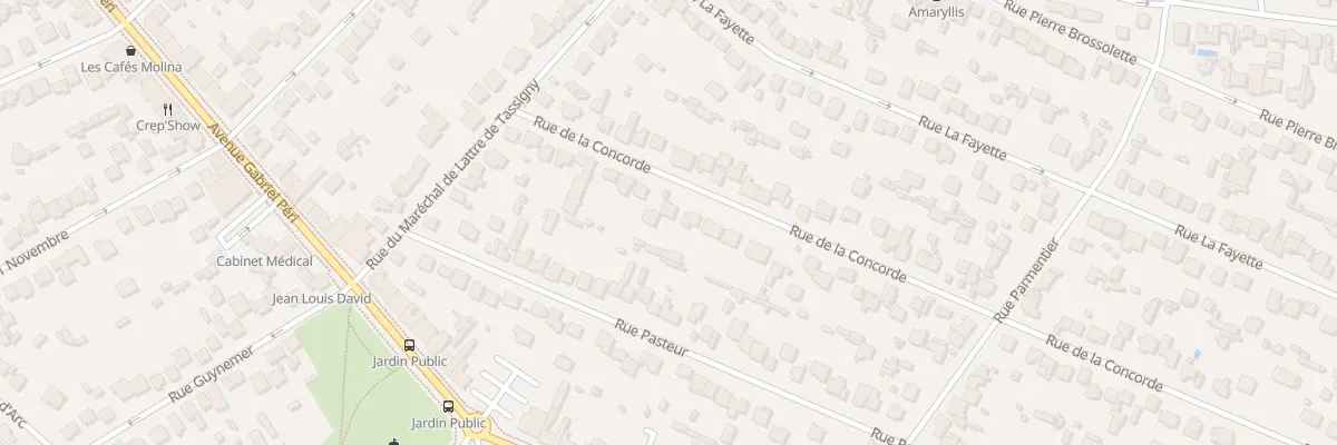 Plan du 20B Rue de la Concorde à Sainte-Geneviève-des-Bois