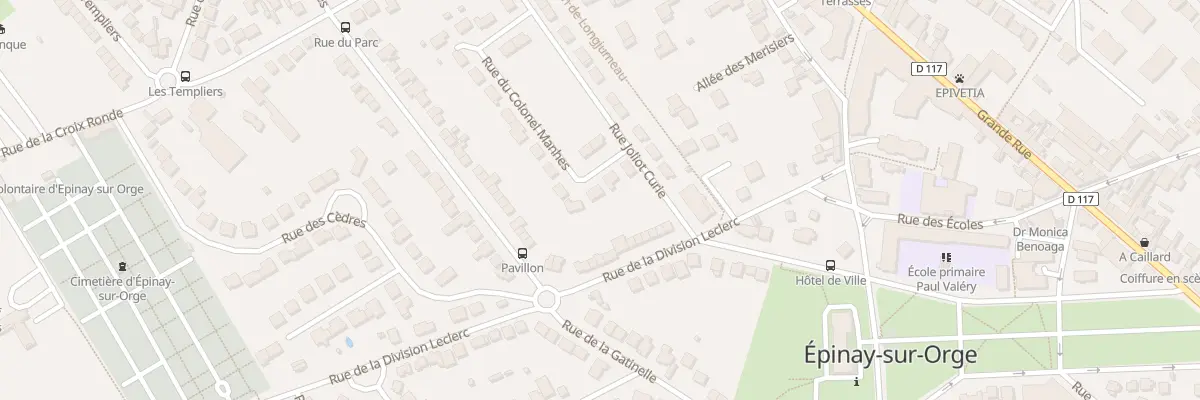 Plan du 3 Rue du Colonel Manhes à Épinay-sur-Orge