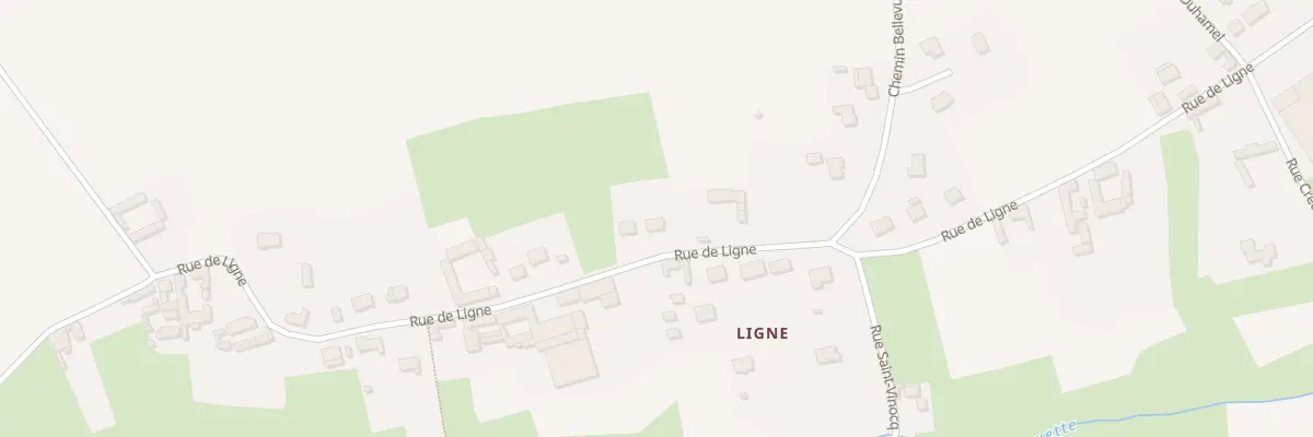 Plan du 790 Rue de Ligne à Roquetoire