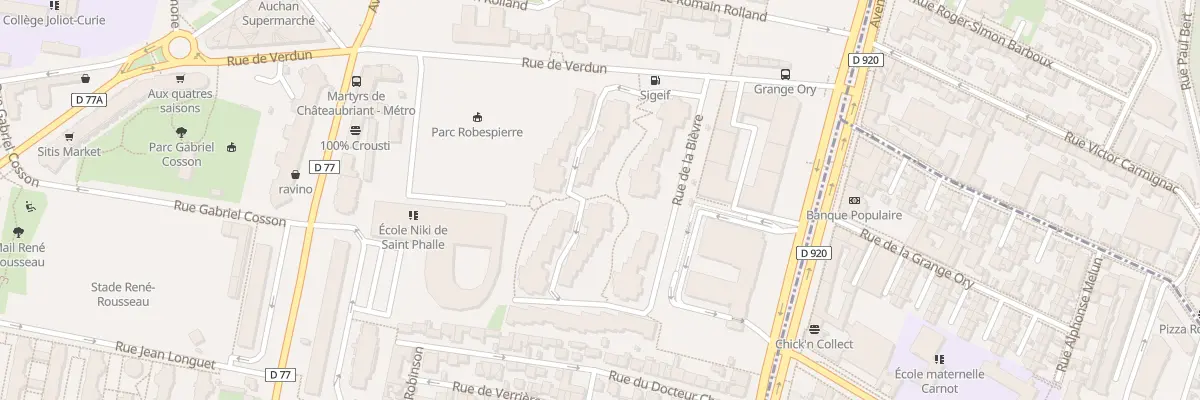 Plan du 16 Rue de la Mégisserie à Bagneux