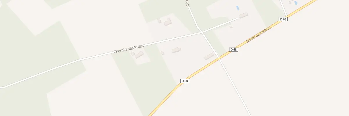 Plan du 2 Che des Puets à Saint-Éloy-de-Gy