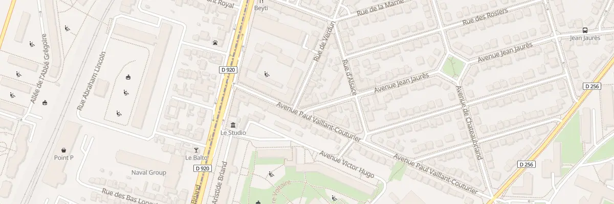 Plan du 56 Av Jean Jaurès à Cachan
