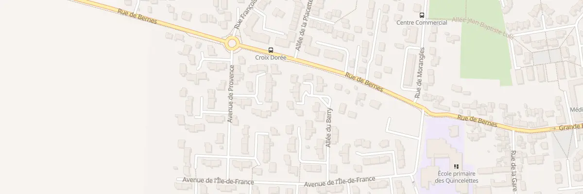 Plan du 13 All du Berry à Bruyères-sur-Oise