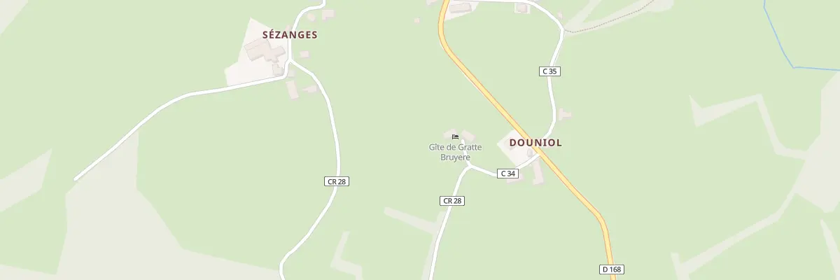 Plan du 6 Douniol à Sérandon