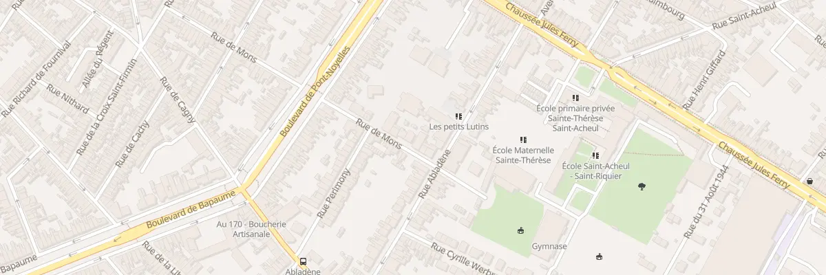 Plan du 49 Rue de Mons à Amiens