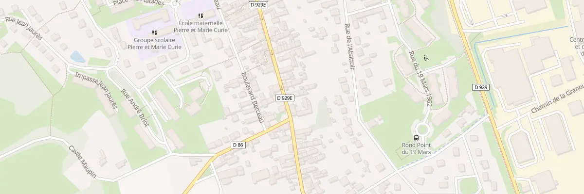Plan du 127 Rue du Gal Leclerc à Mouy