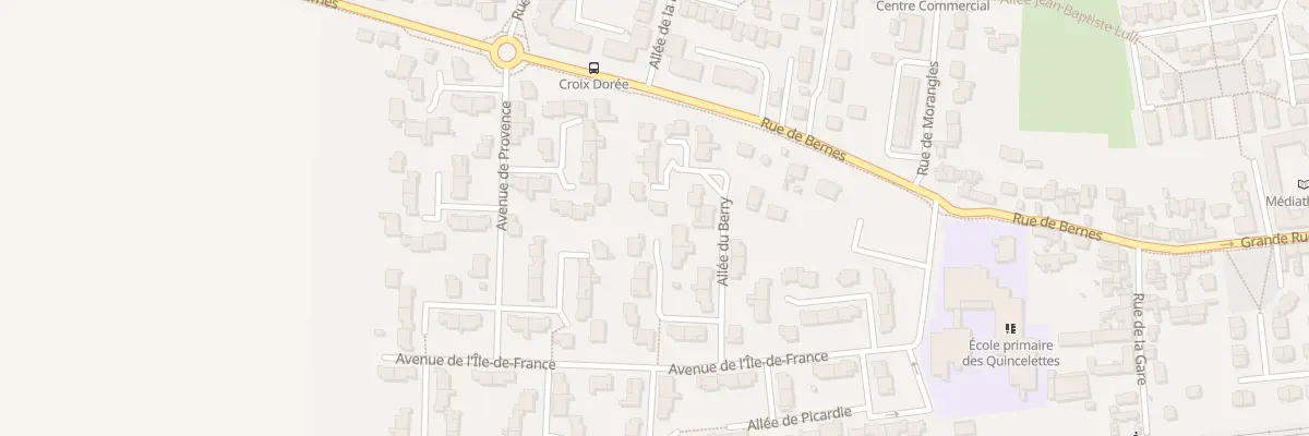 Plan du 9 All du Berry à Bruyères-sur-Oise