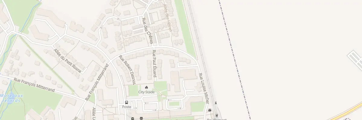 Plan du 2 Rue Jacques Brel à Bouffémont