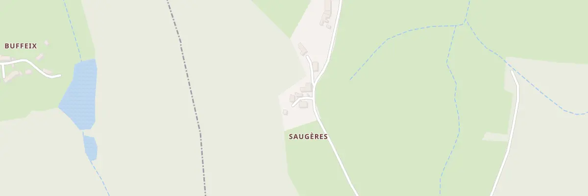 Plan du 5121 Saugères à La Villetelle