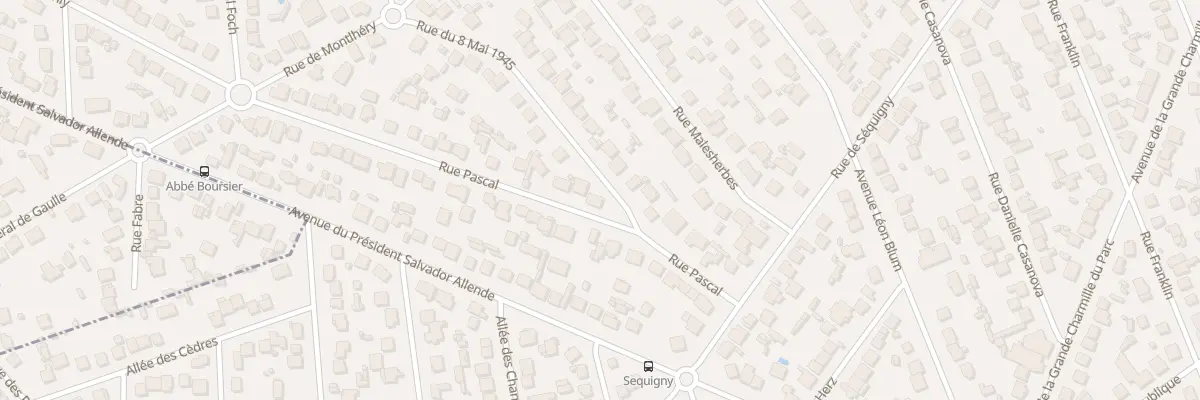 Plan du 29T Rue Pascal à Sainte-Geneviève-des-Bois