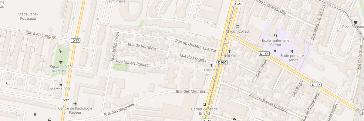 Plan du 11 Rue du Progrés à Bagneux