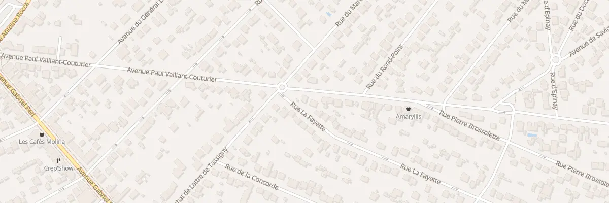 Plan du 3 Rue la Fayette à Sainte-Geneviève-des-Bois