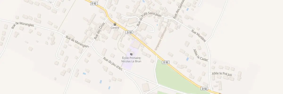 Plan du 54 Rue de Précy à Crouy-en-Thelle